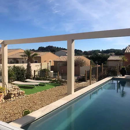 别墅 Agave Piscine 勒卡特