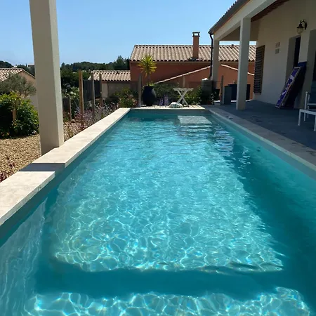 Agave Piscine Villa Leucate